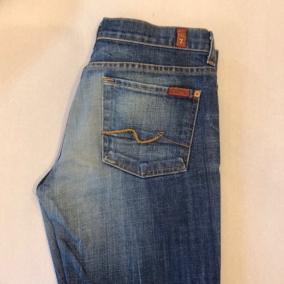7 for All Mankind Bootcut Jeans Size 28 - Picture 2 of 7